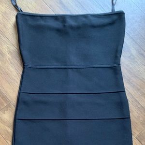 Bcbg strapless bandage dress